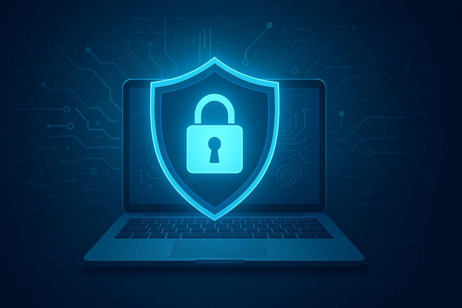 Cybersecurity Defense Concept