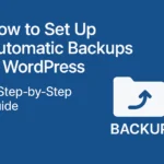 “Backup Now” button with database and file icons