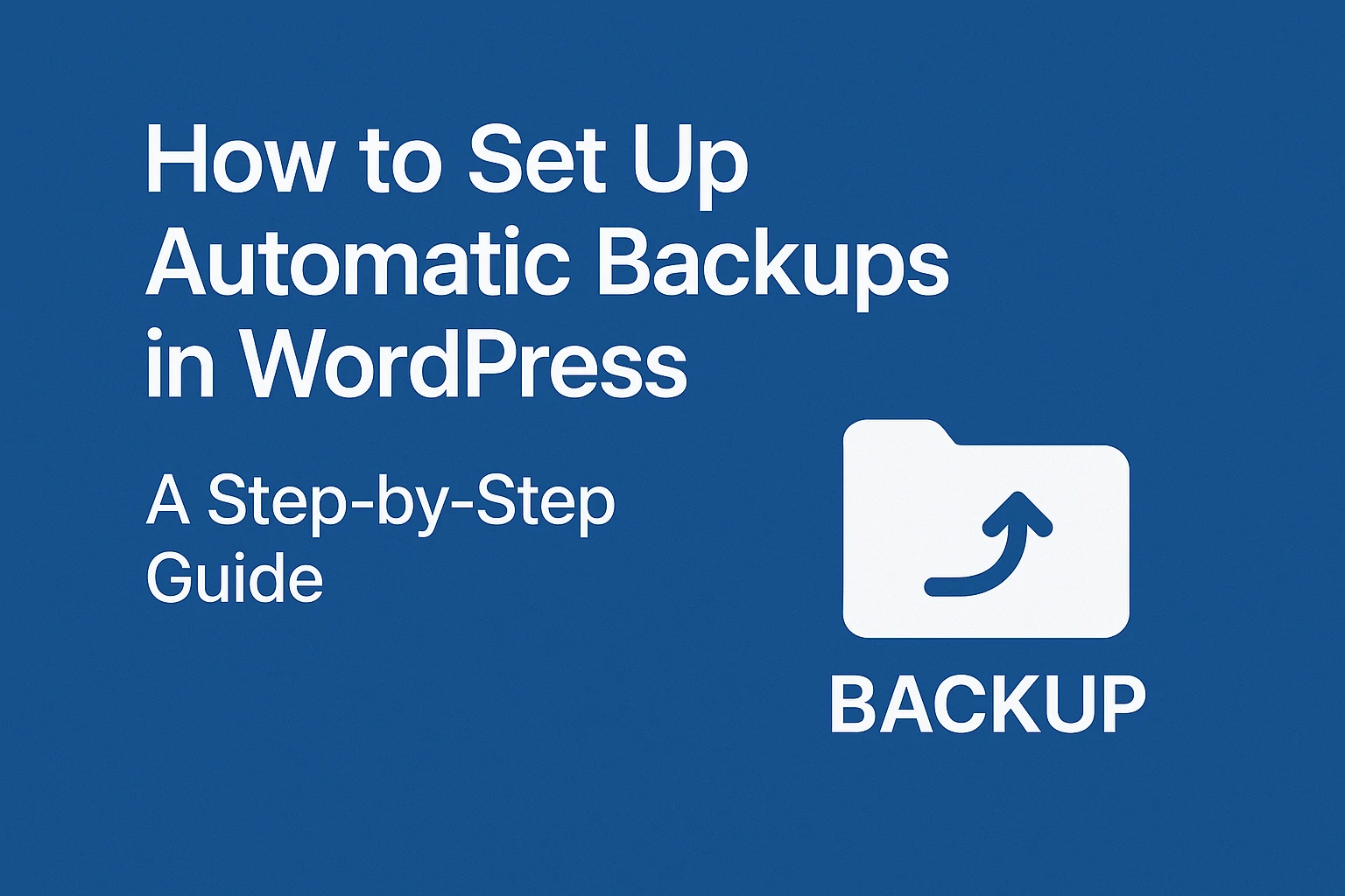 “Backup Now” button with database and file icons